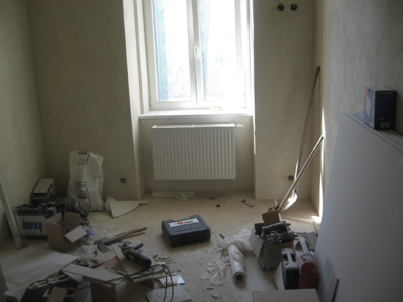 Rekonstrukce topného systému, koupelny, kotle - Brno, Veveří