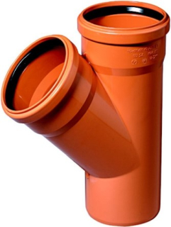 KGEA odbočka DN315/125 - 45°