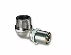 IVAR.PT 5711	Koleno PRESS 90° - závit vnější - 3/4"Mx20