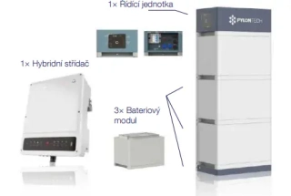 FVE Set Goodwe 10kW, Baterie 10,5kWh