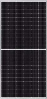 Runergy Fotovoltaický panel RUNERGY HY-DH144N8-580W, bifaciální, stříbrný rám (2278×1134×30mm, 32kg)