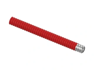Merabell AQUA PROFI trubka DN12/0,3mm, 3m, v tyčích, vlnitá, s opláštěním, nerez ocel, červená