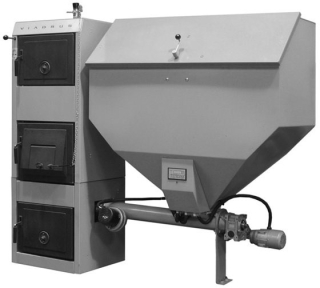 VIADRUS HERCULES DUO automatický kotel na tuhá paliva 6-21kW, 4 články, litinový,