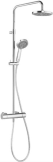 Kludi A-QA Thermostat Dual Shower System 6609505-00