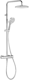 Kludi Freshline Thermostat Dual Shower System 6709205-00